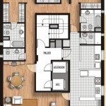 Planos de apartamentos 3 habitaciones