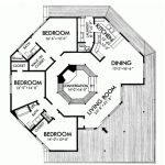Plano de casa hexagonal